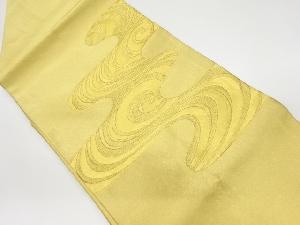 リサイクル 流水模様織出し名古屋帯